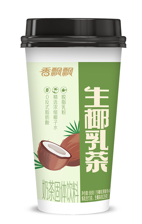  Raw coconut milk tea