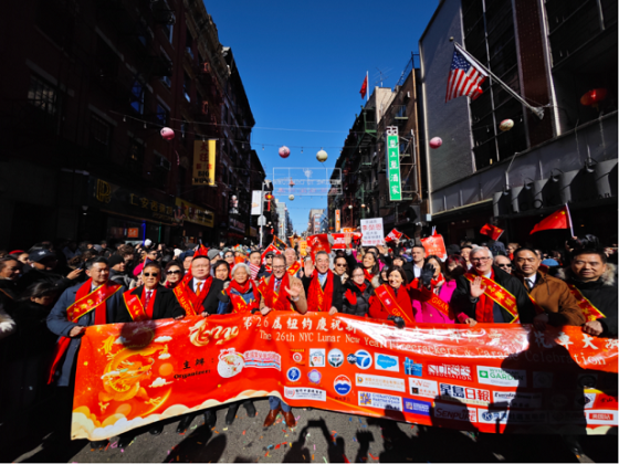 香飘飘亮相纽约新春活动 香飘世界火爆全球