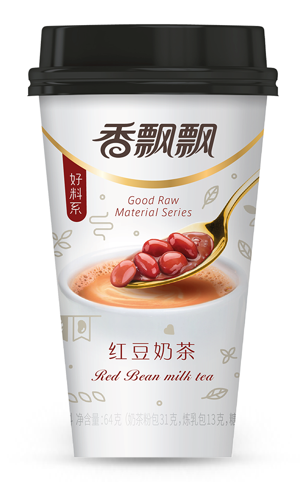 Red Bean Milk Tea